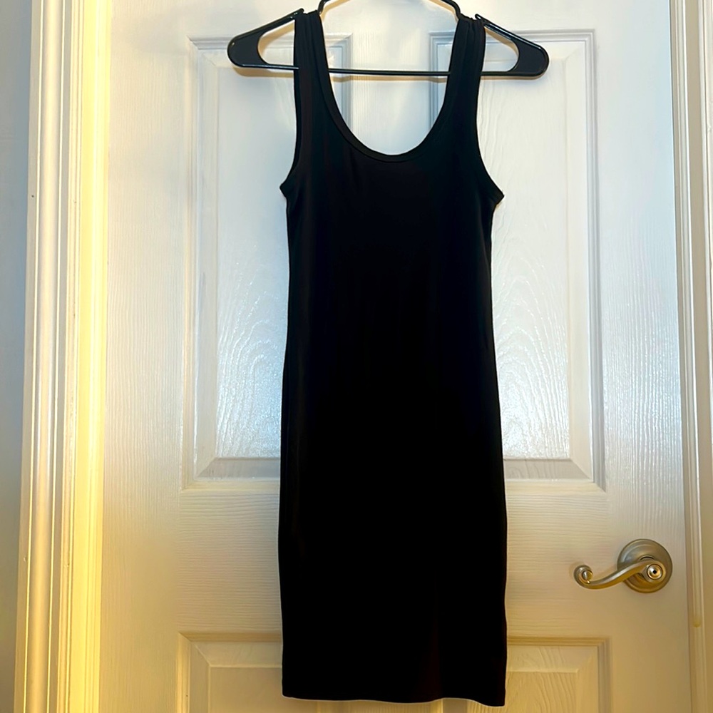 H&M black cotton dress or coverup